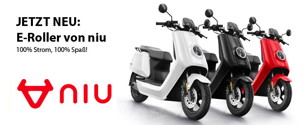Jetzt neu: Elektroroller von niu